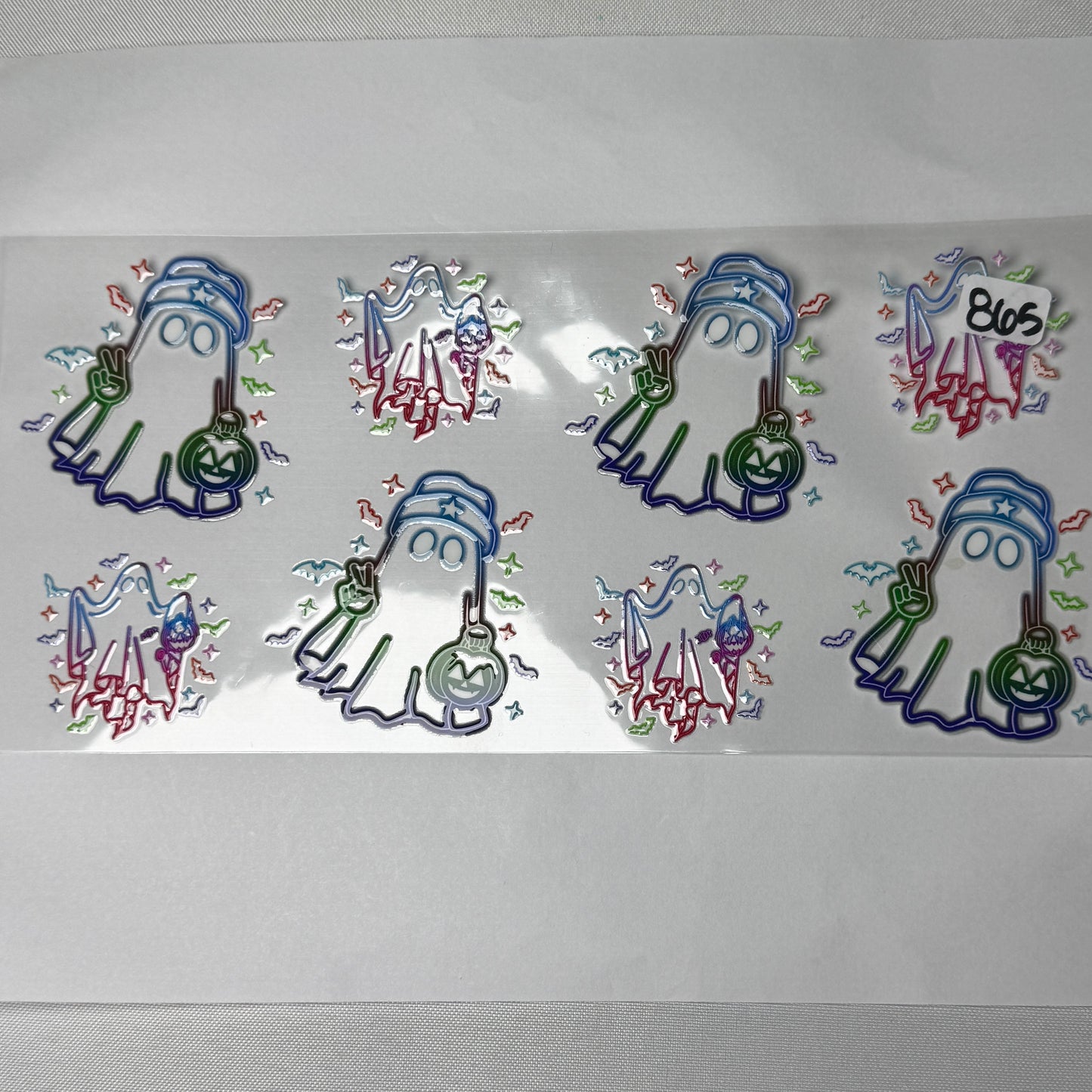 Ghosts UVDTF Cup Wraps