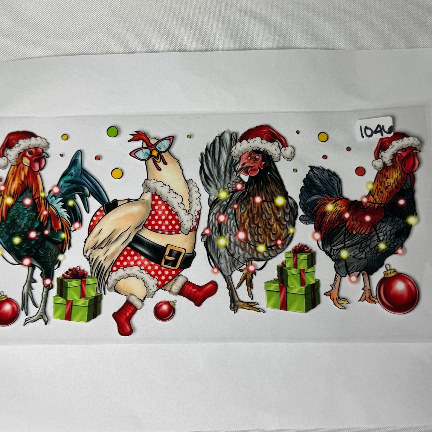 Christmas UVDTF Cup Wraps