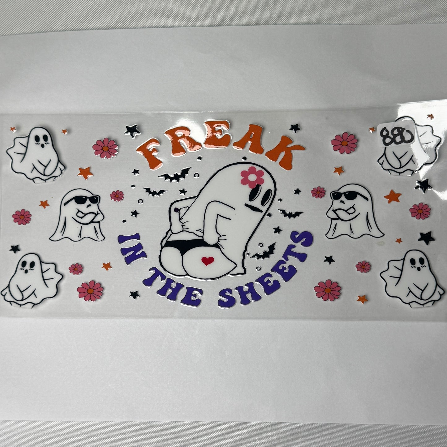 Ghosts UVDTF Cup Wraps