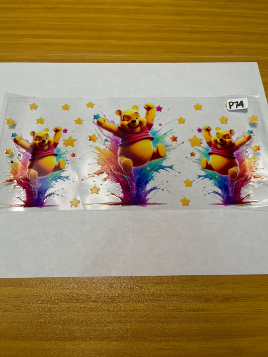 P74 Kids Character UVDTF Wrap