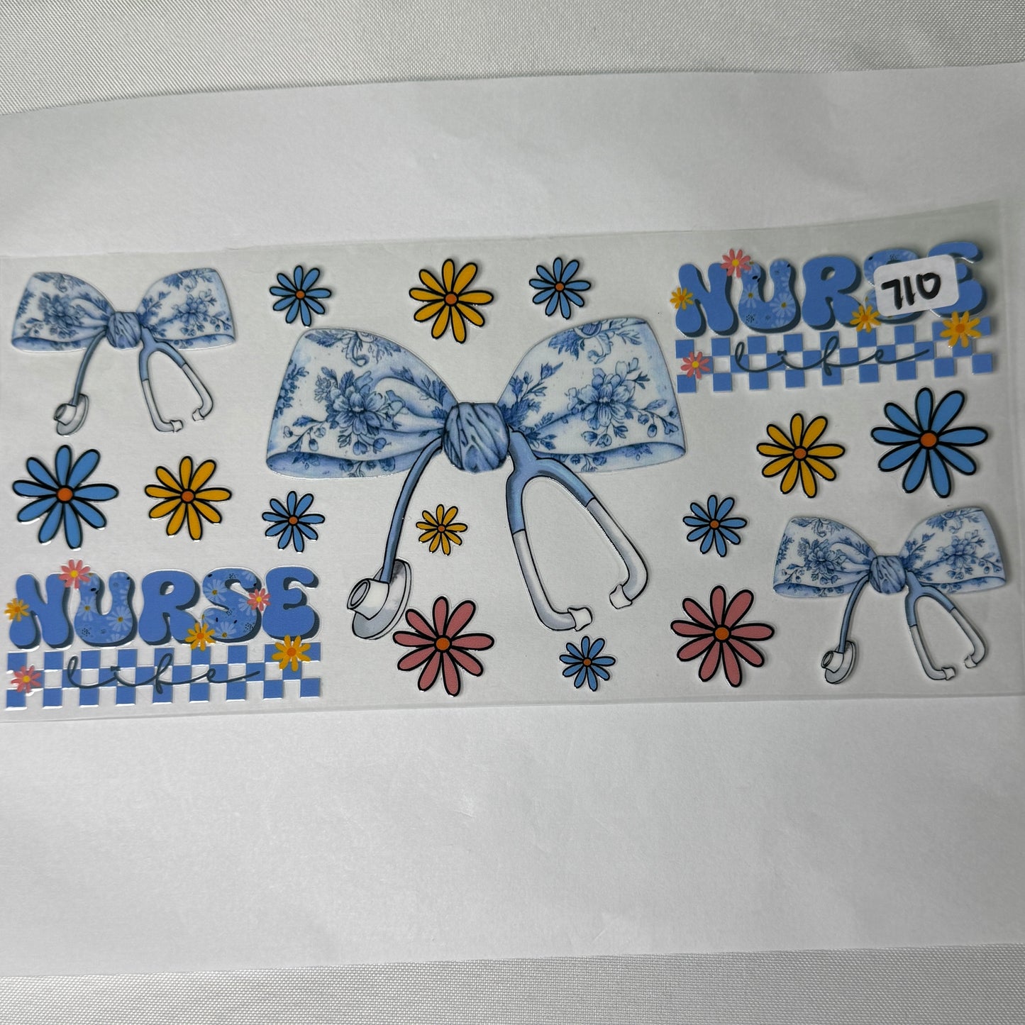 Teacher/Nurse/Jobs/Awareness UVDTF Cup Wraps