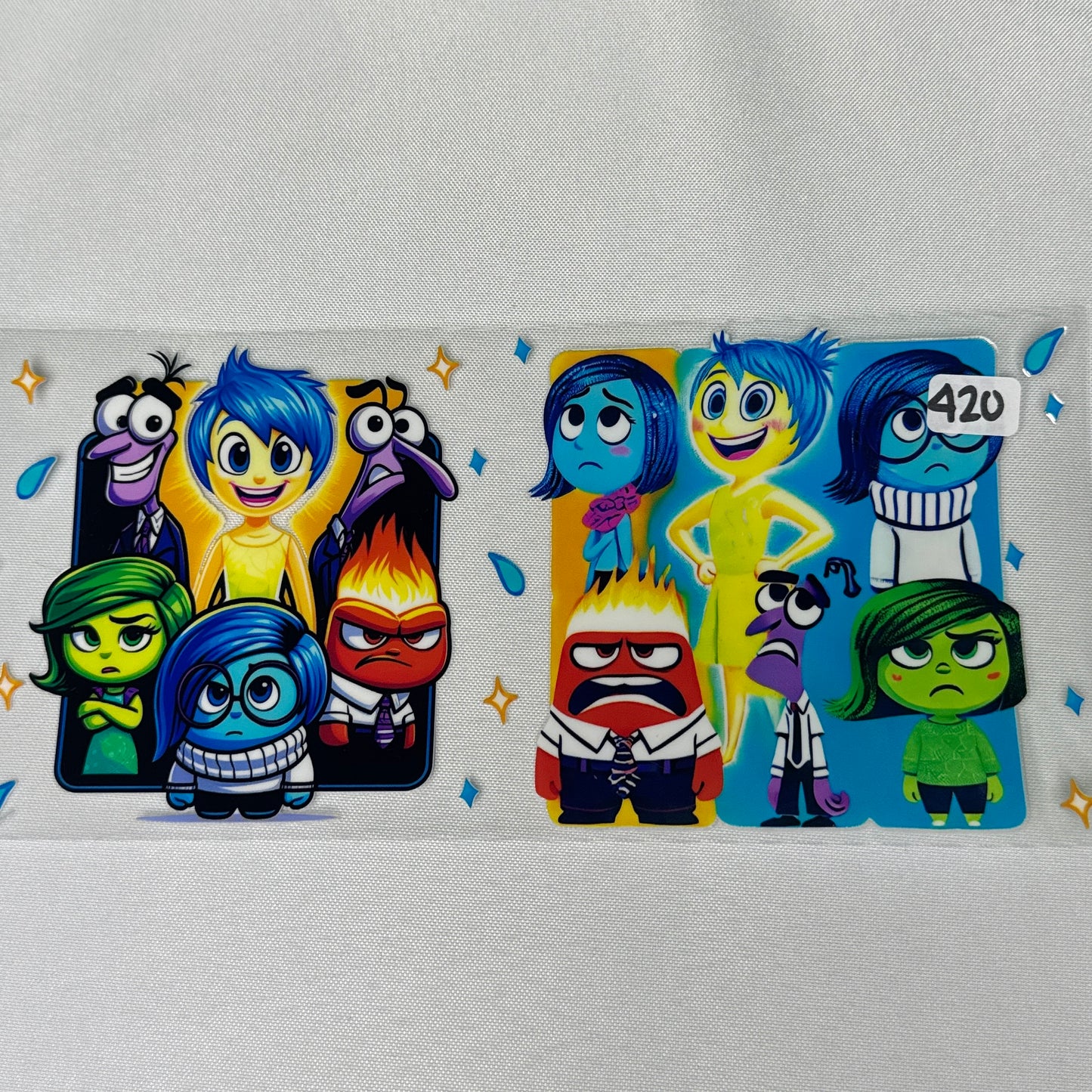 More mixed kid Character UVDTF CUP wraps