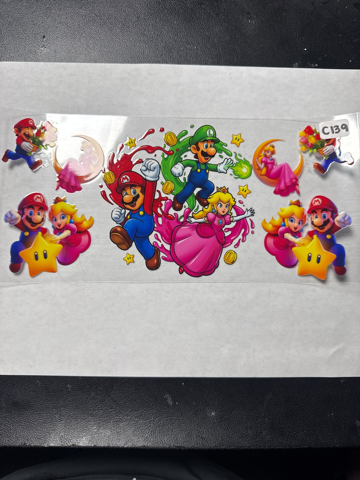 C139 super characters uvdtf wrap