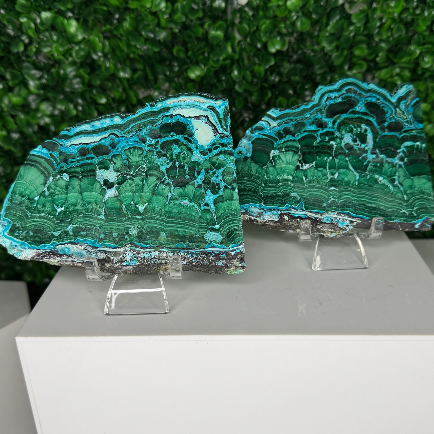 Malachite and Chrysocolla Slabs