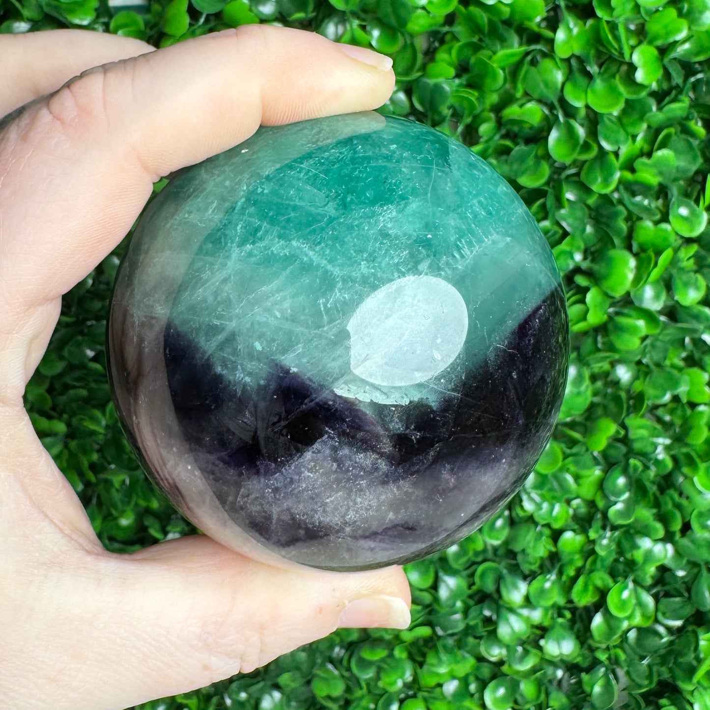 Fluorite sphere 42