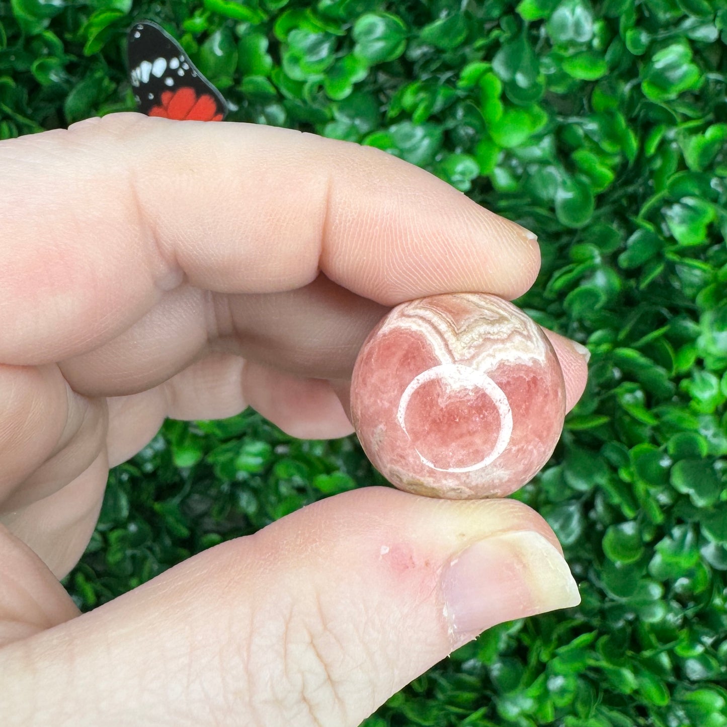 Rhodochrosite Sphere 28