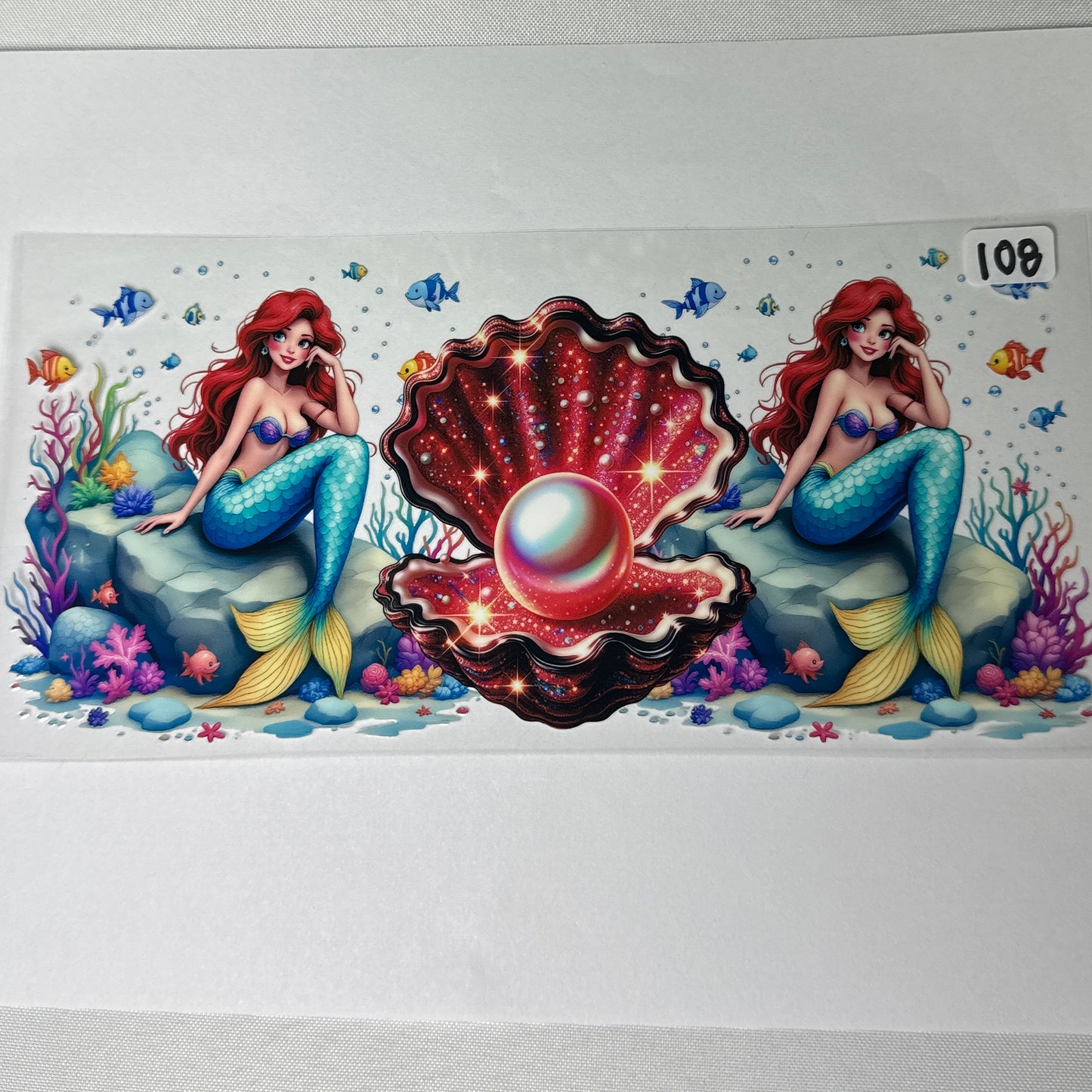 Ocean/Turtle UVDTF Cup Wraps