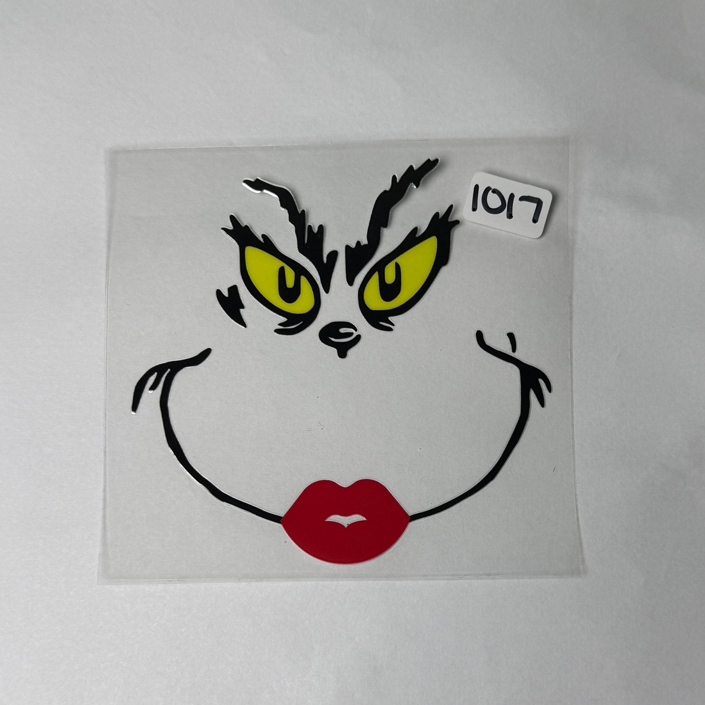 Grumpy Green Man Christmas UVDTF Cup Wraps