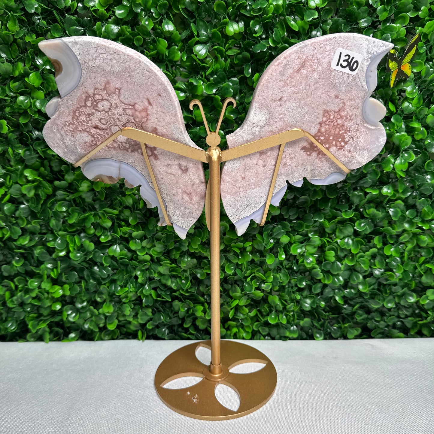 Statement Pink Amethyst Wings