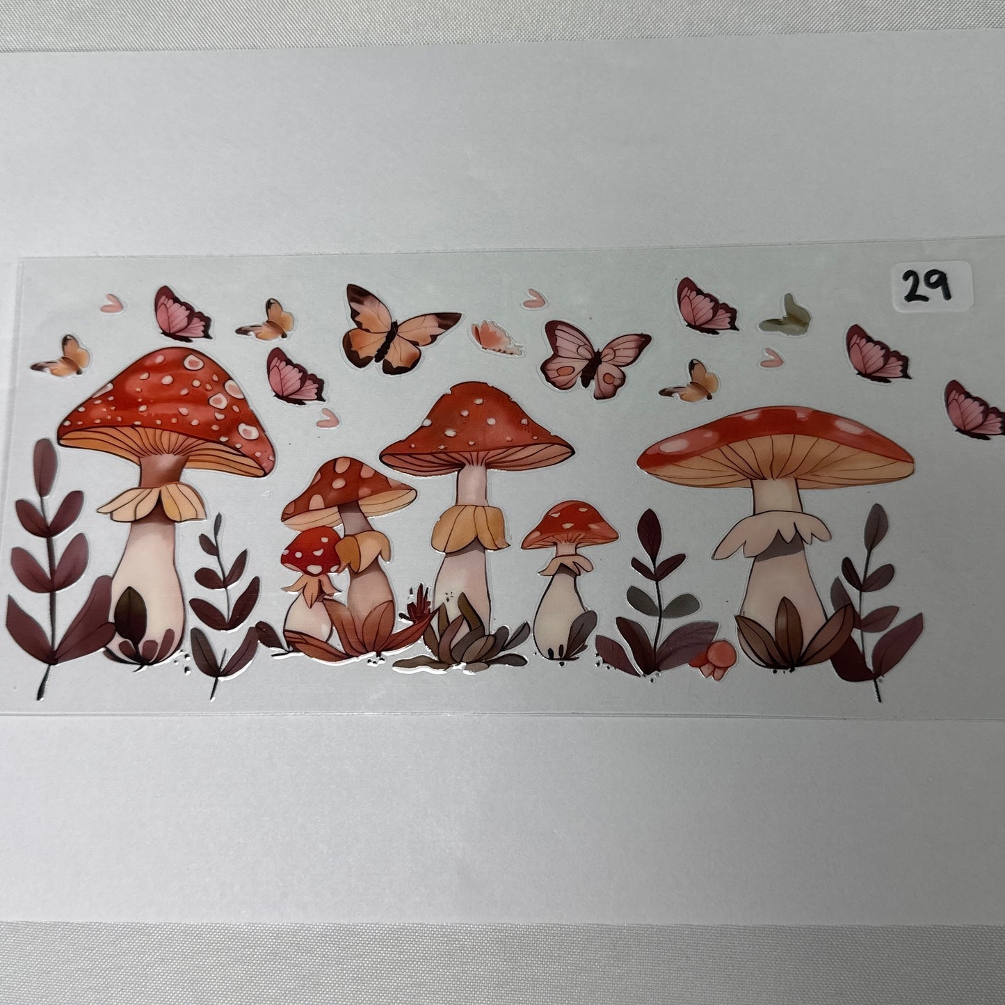 Mushroom UVDTF Cup Wraps