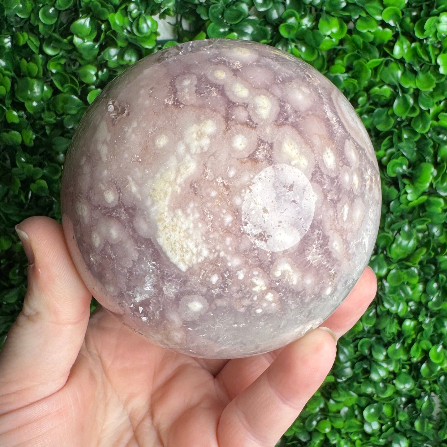 Statement Pink Amethyst Sphere