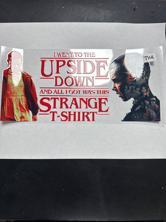 TV4 Strange Character UVDTF wrap