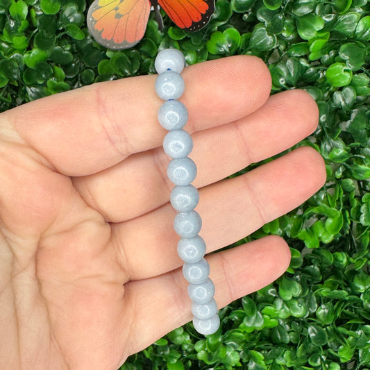 6mm Angelite Bracelet