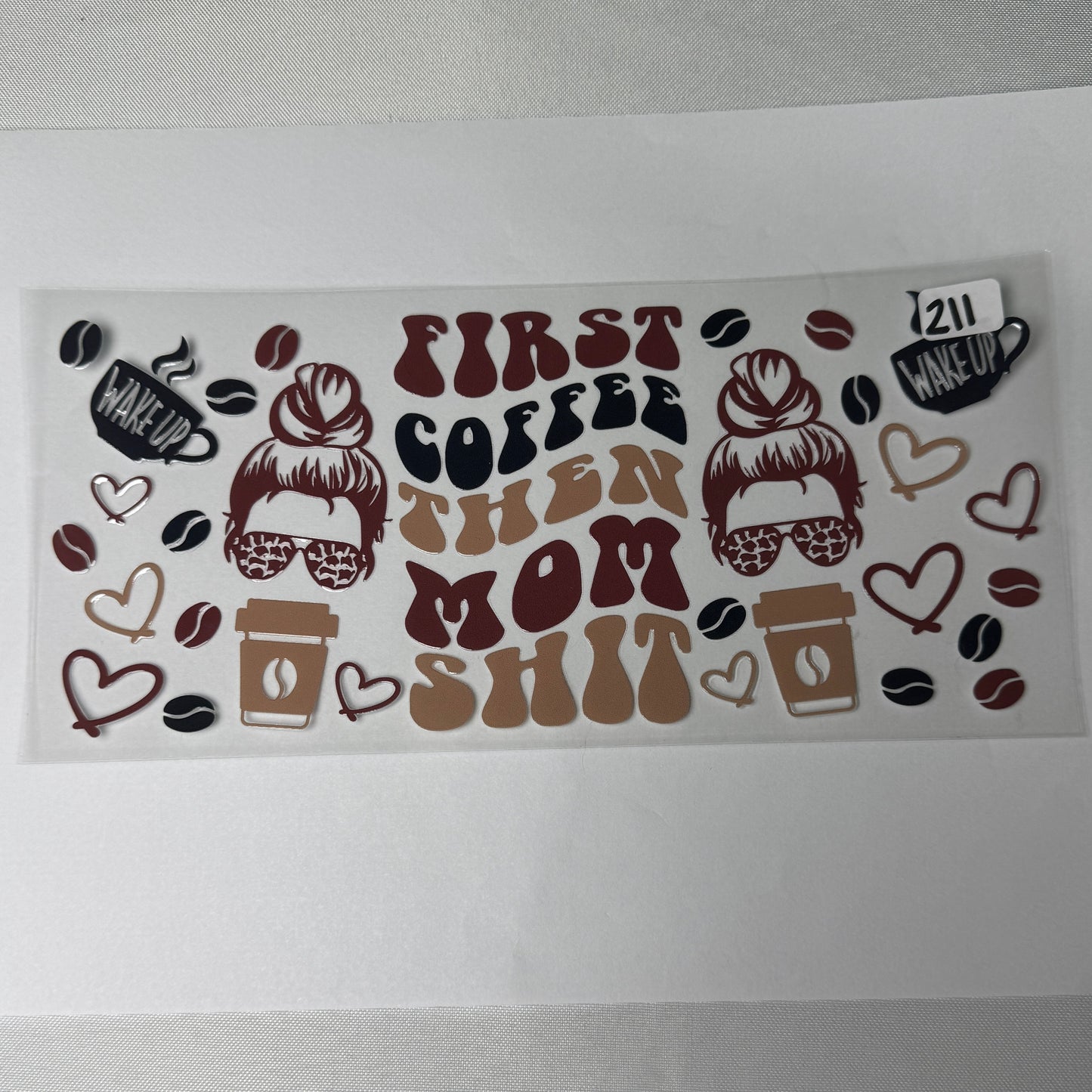 Coffee UVDTF Cup Wraps