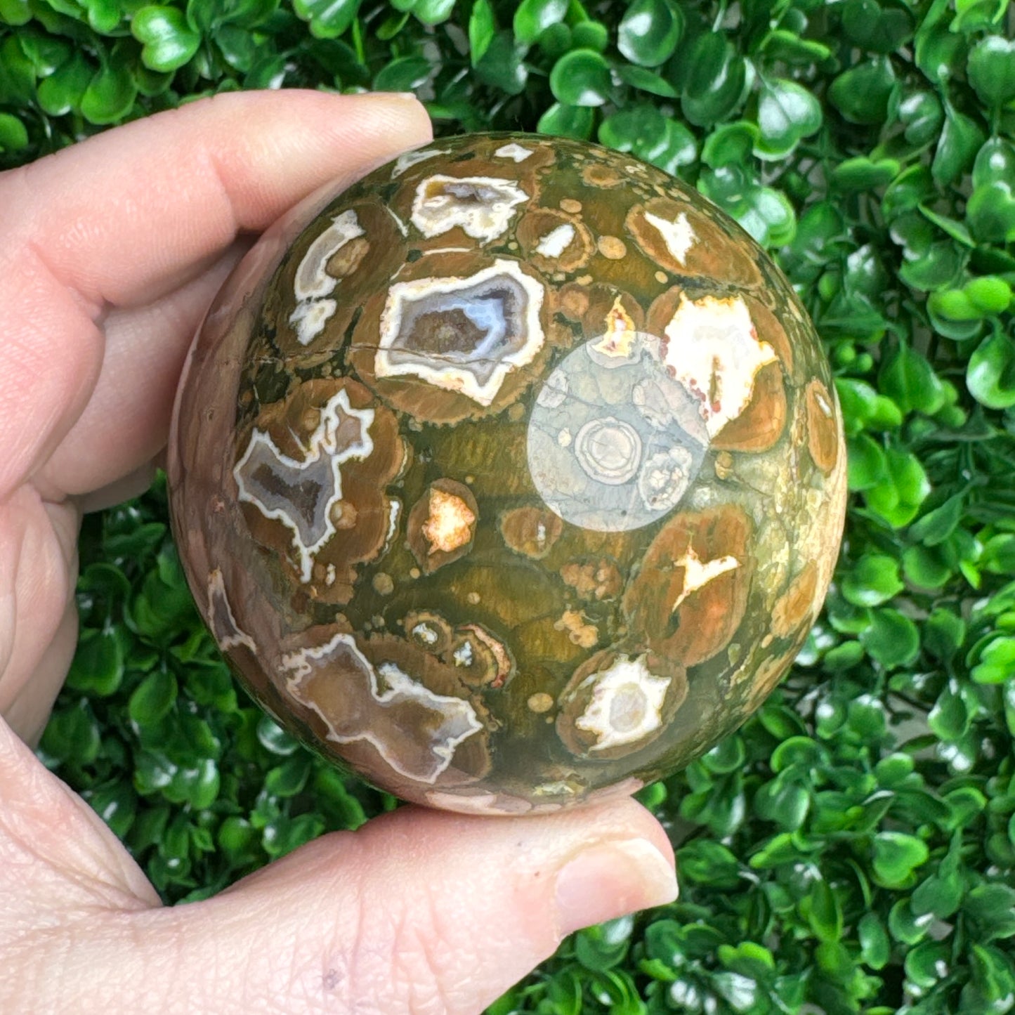 Rainforest Jasper Sphere