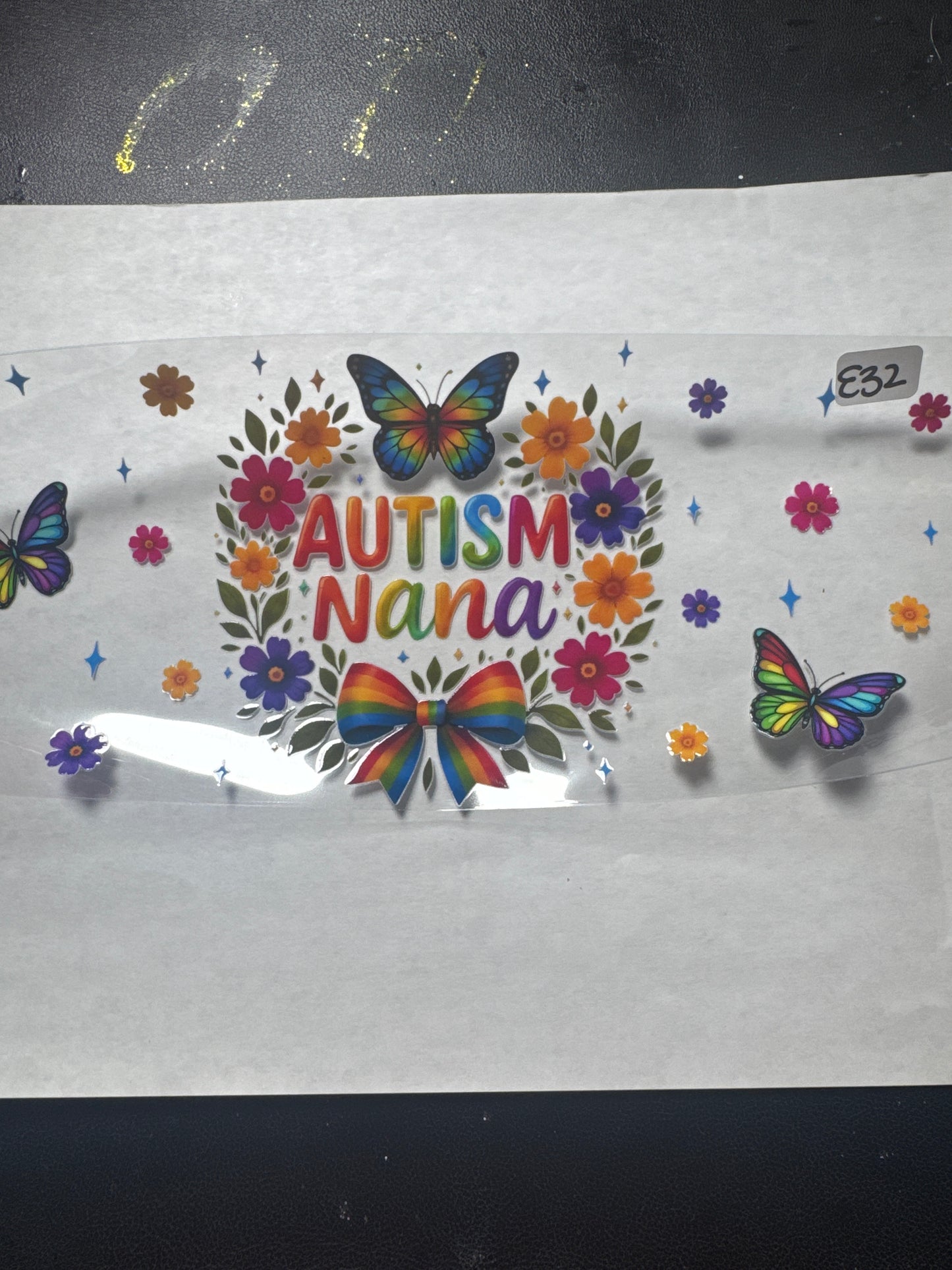 E 32 Autism nana uvdtf wrap nhs