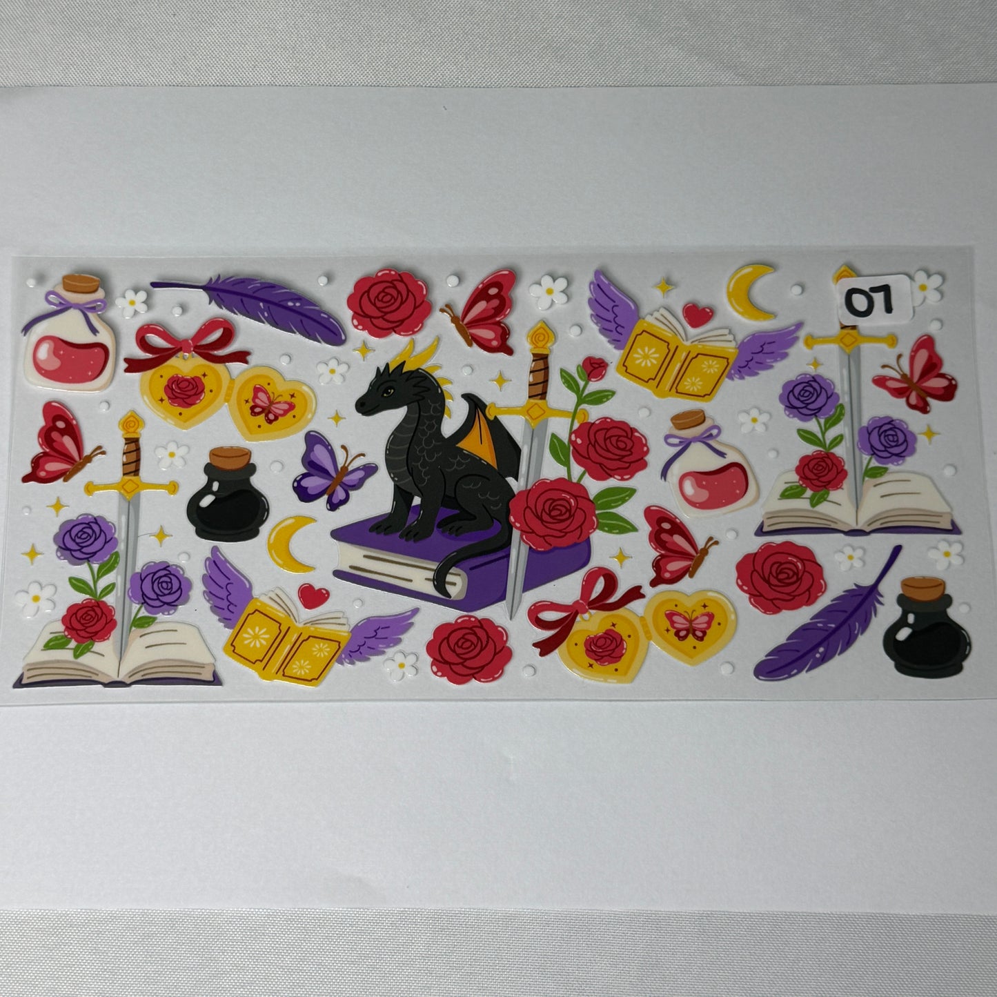 Books/Reading UVDTF Cup Wraps