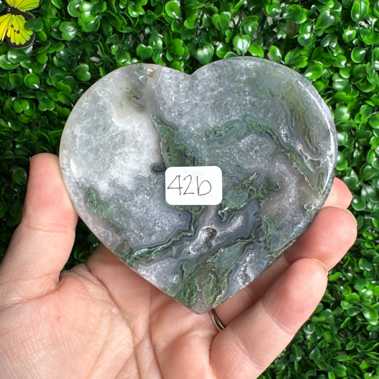 Moss Agate Bowl Carving