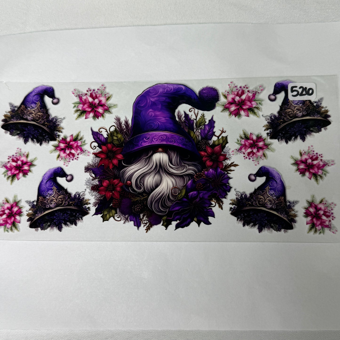 Gnomes UVDTF Cup Wraps