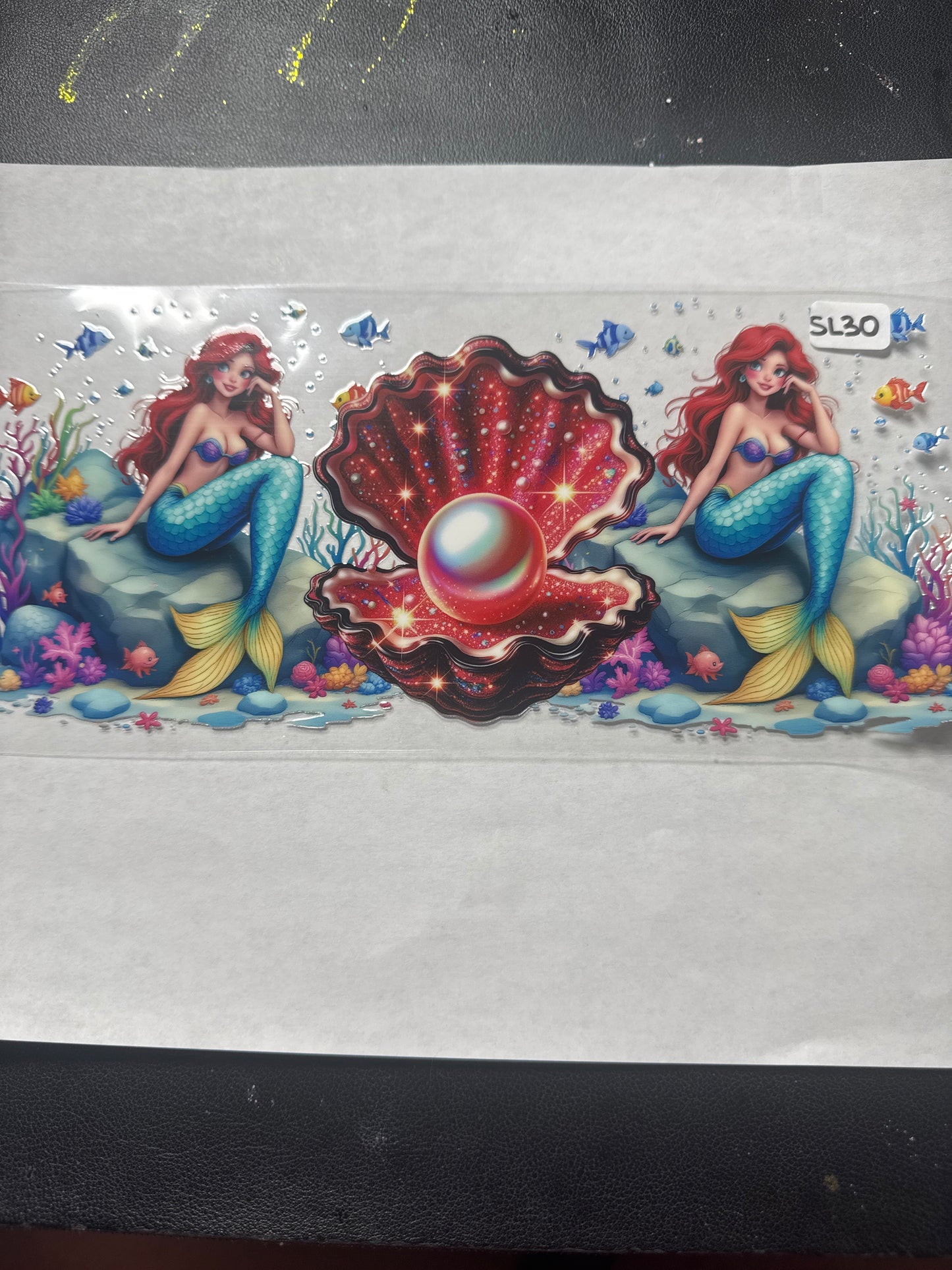 SL30 mermaid with clam pearl