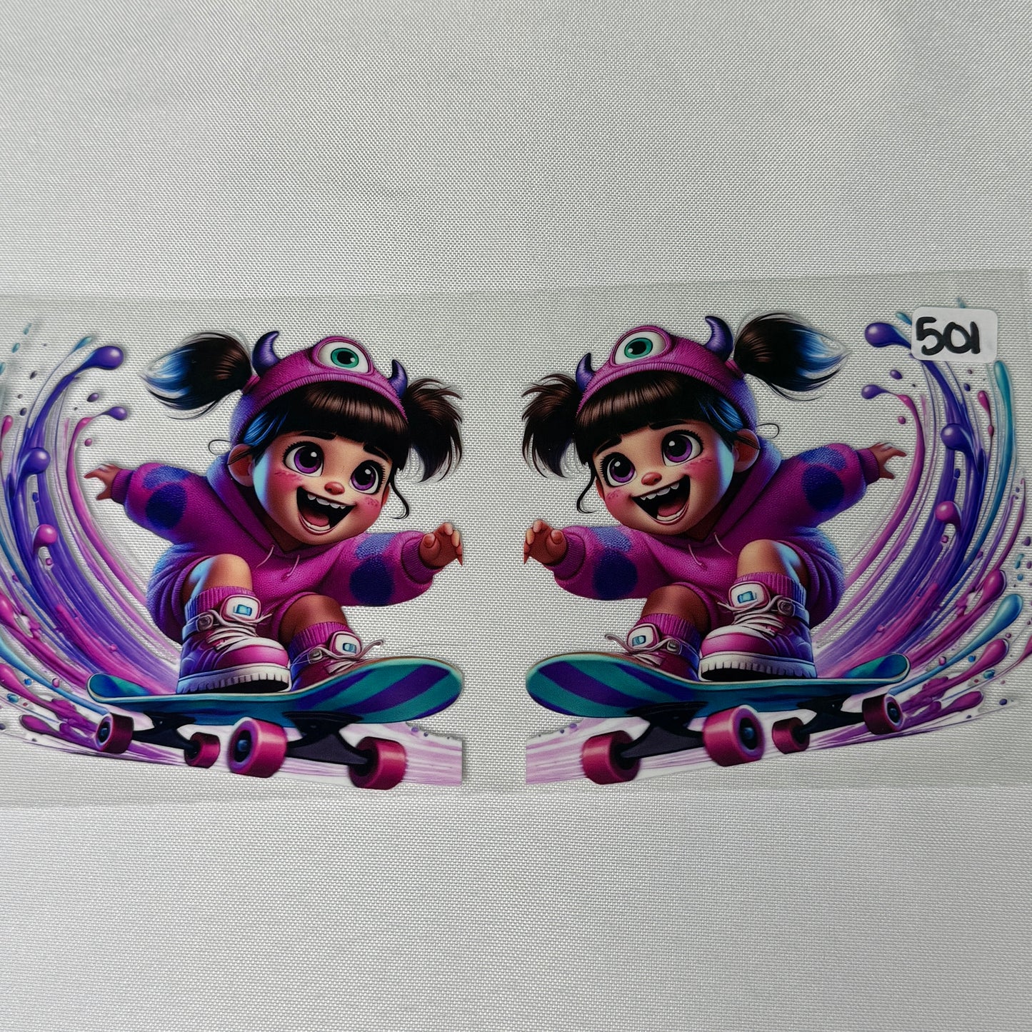 More mixed kid Character UVDTF CUP wraps