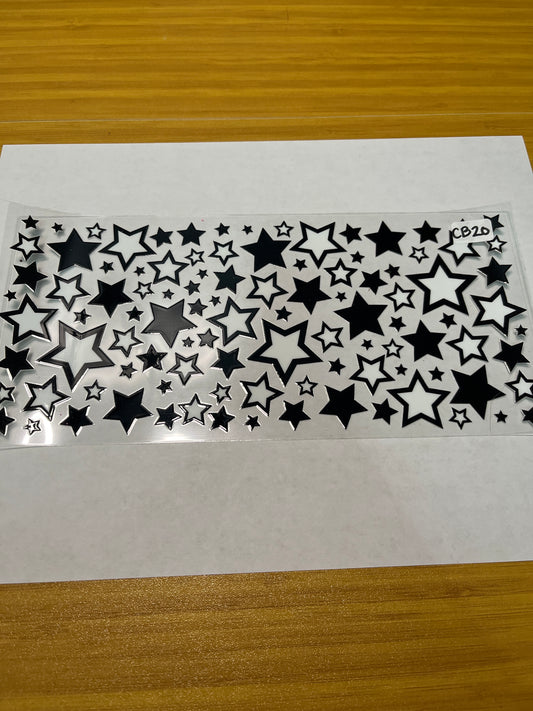 CB20 Stars UVDTF Wrap
