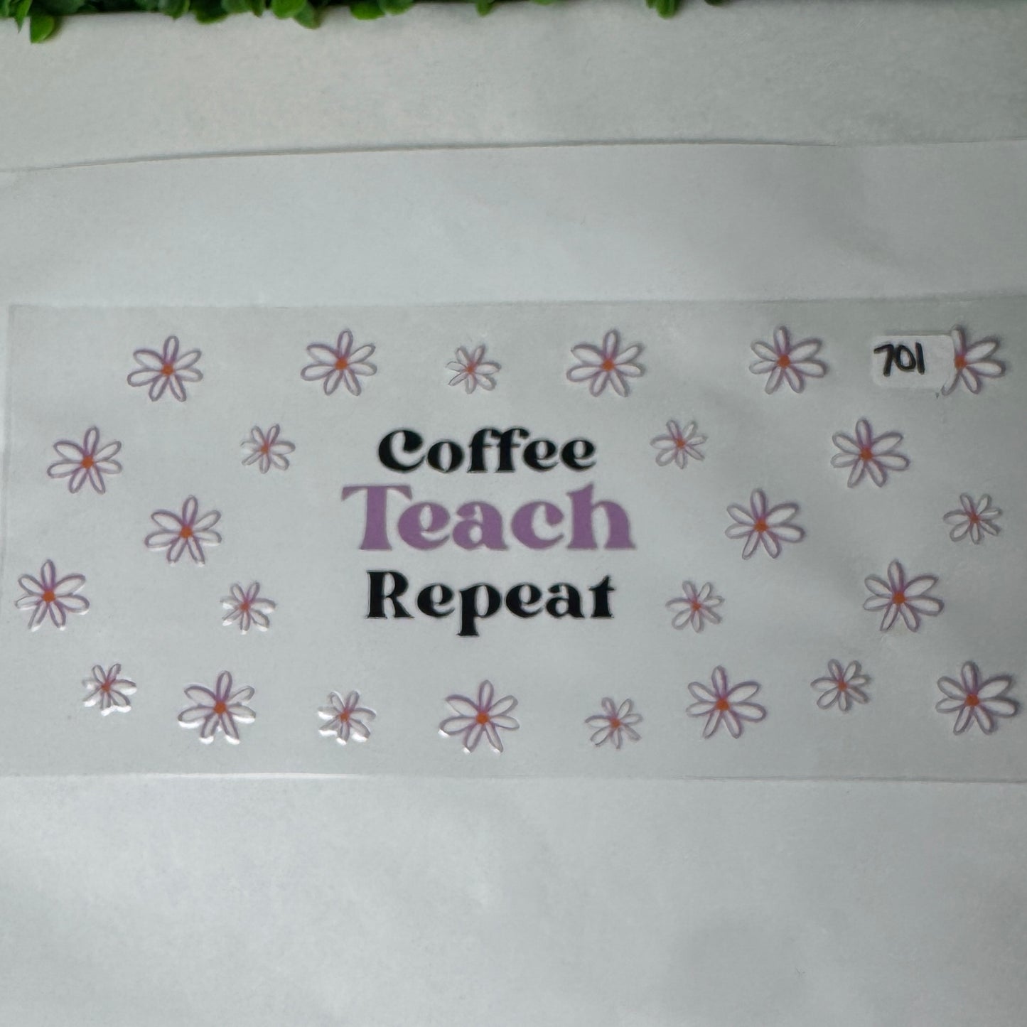 Teacher/Nurse/Jobs/Awareness UVDTF Cup Wraps