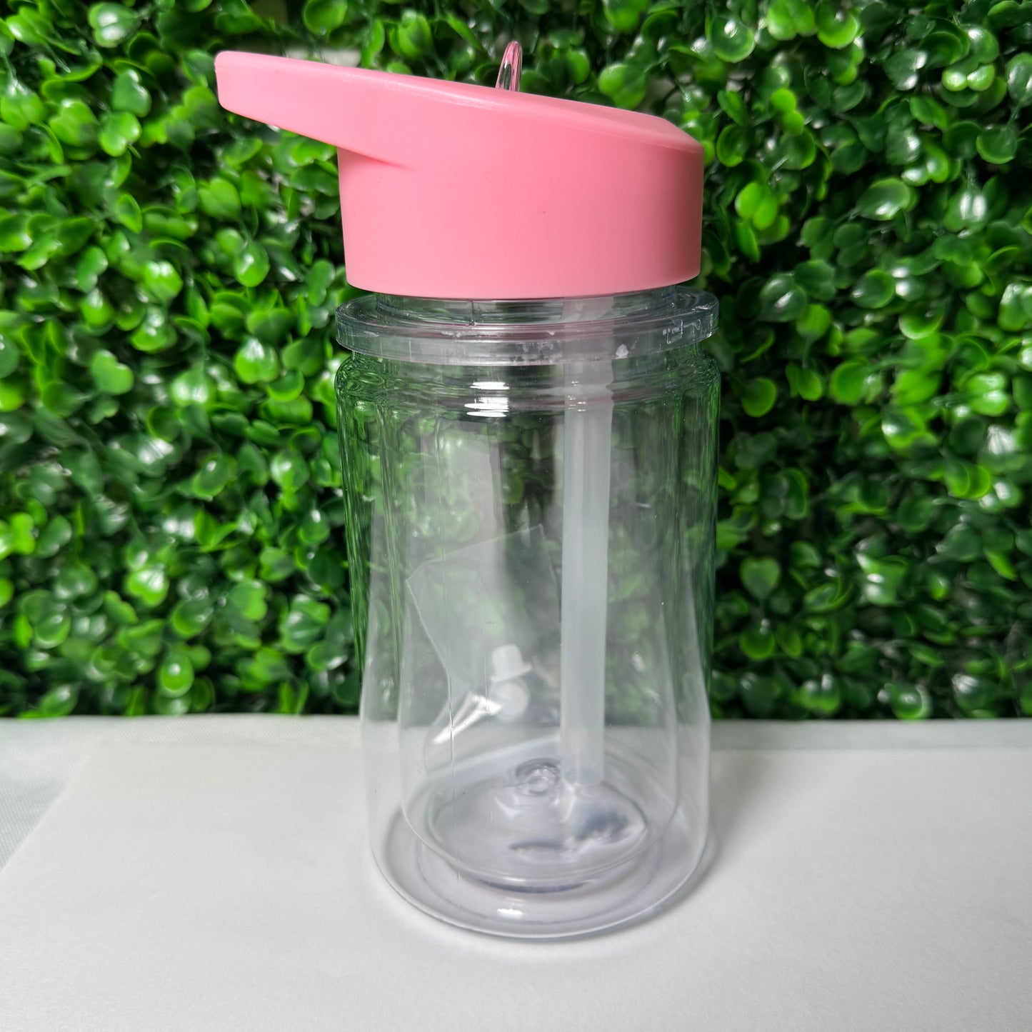 10oz Plastic Snow globe tumbler