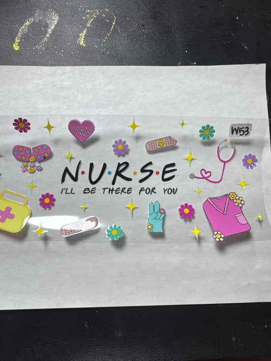 W 53 nurse friends style overs wrap