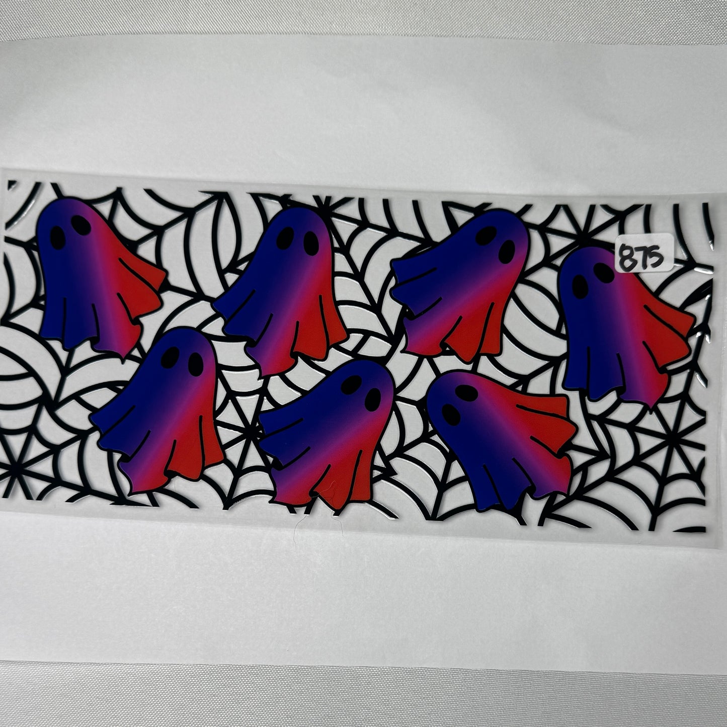 Ghosts UVDTF Cup Wraps