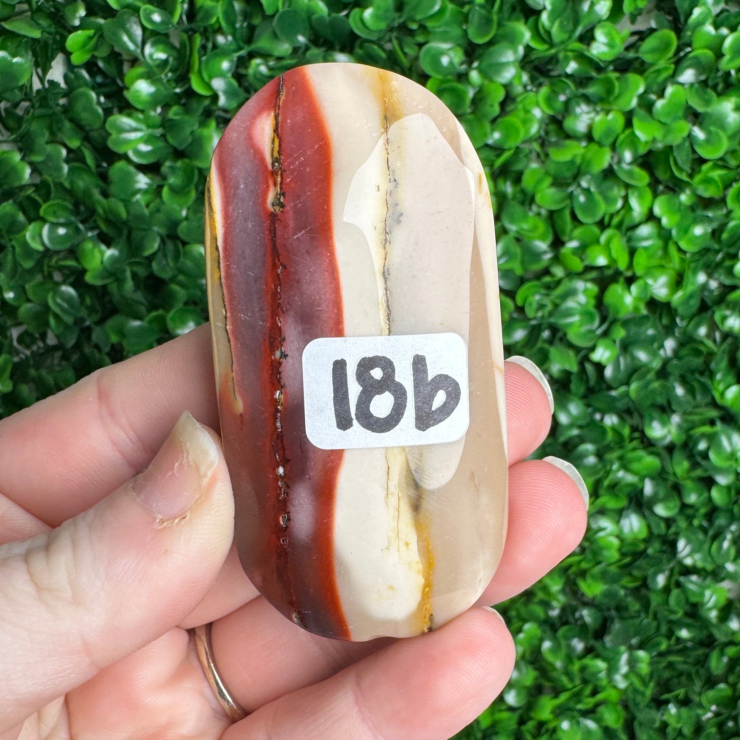 Mookaite Jasper Palm Stones and Hearts