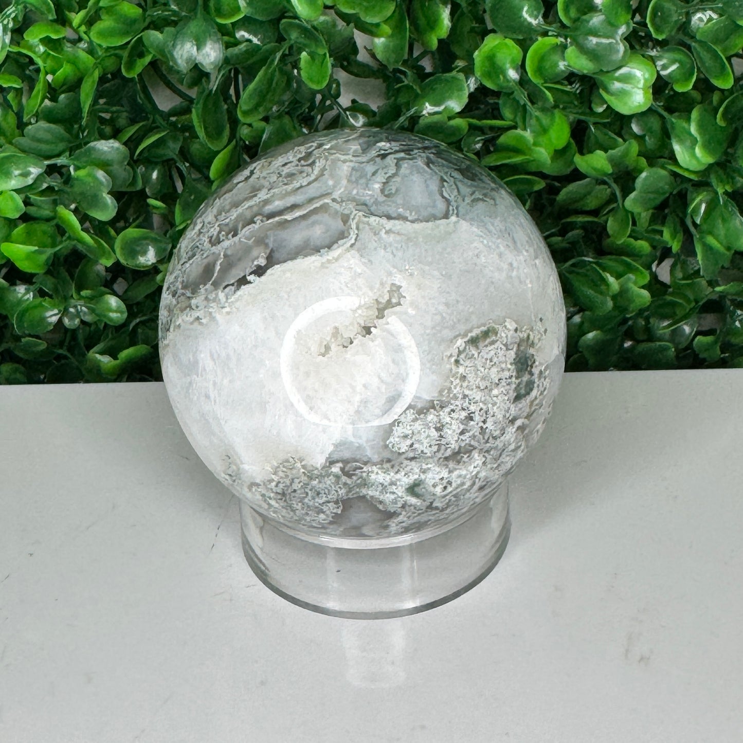 Moss Agate Sphere