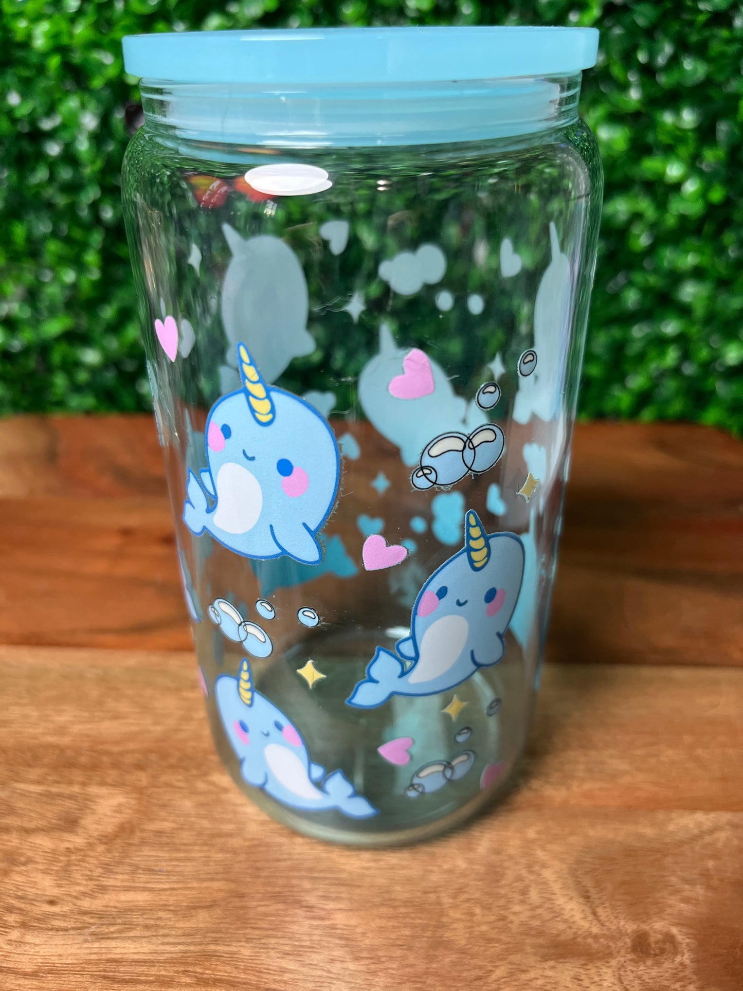 16oz Animal UVDTF Glass Cup