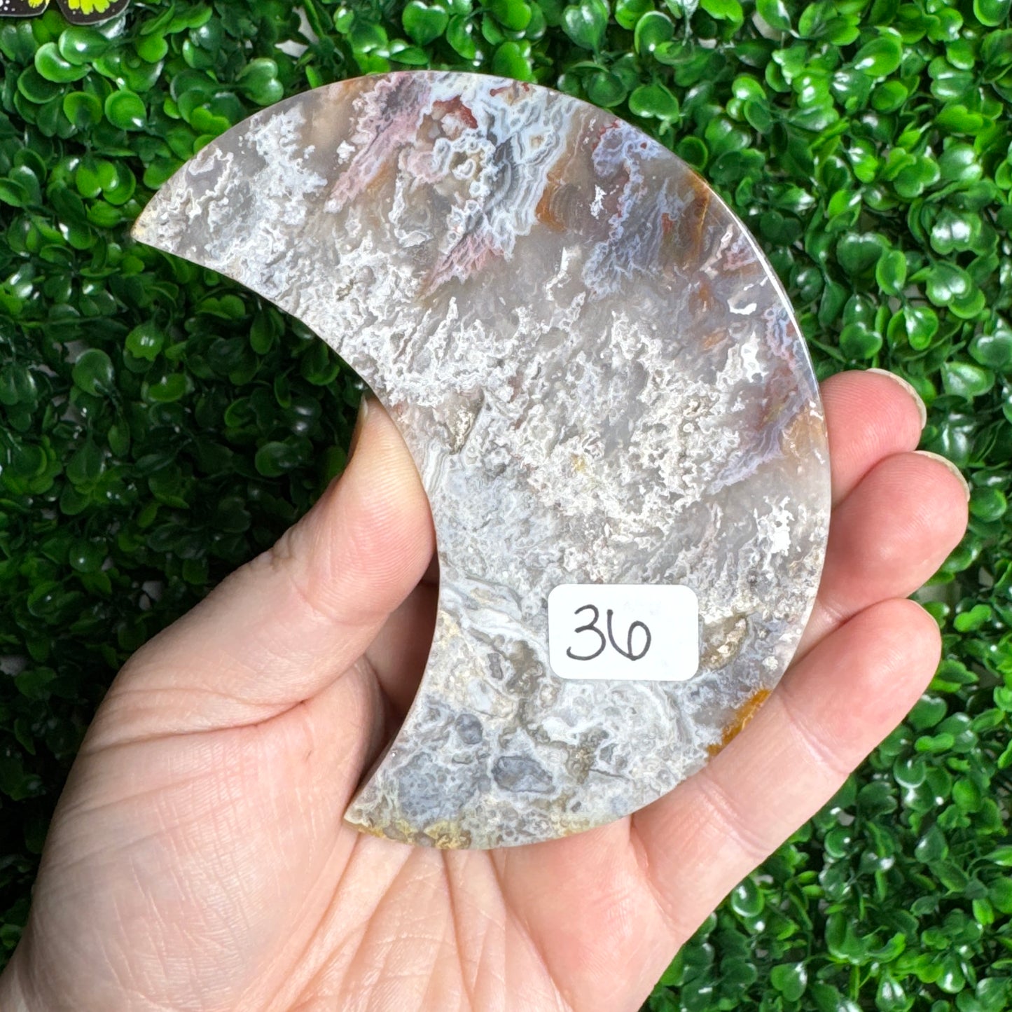 Plume Agate moon