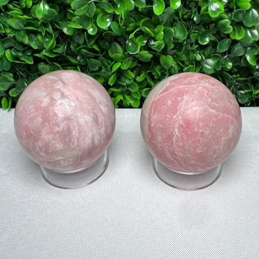 Pink opal sphere
