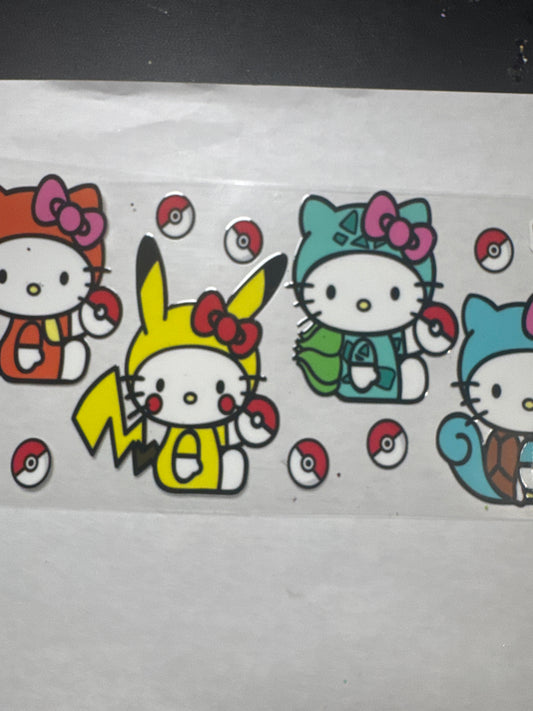 Hk11 HK in pika costumes uvdtf wraps