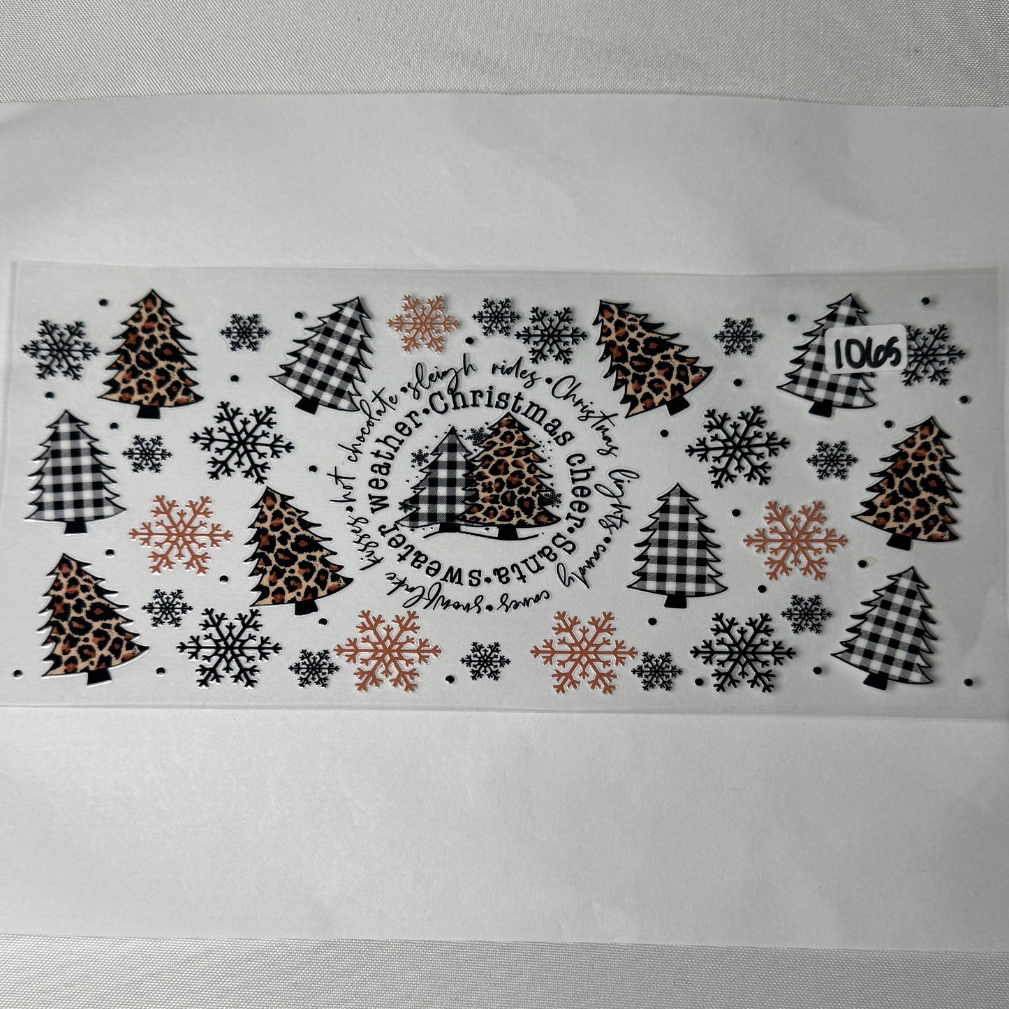 Christmas UVDTF Cup Wraps