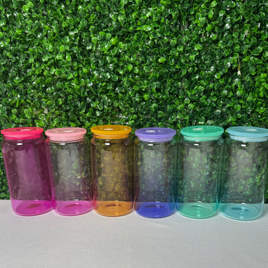 16oz Glass Jelly Cups