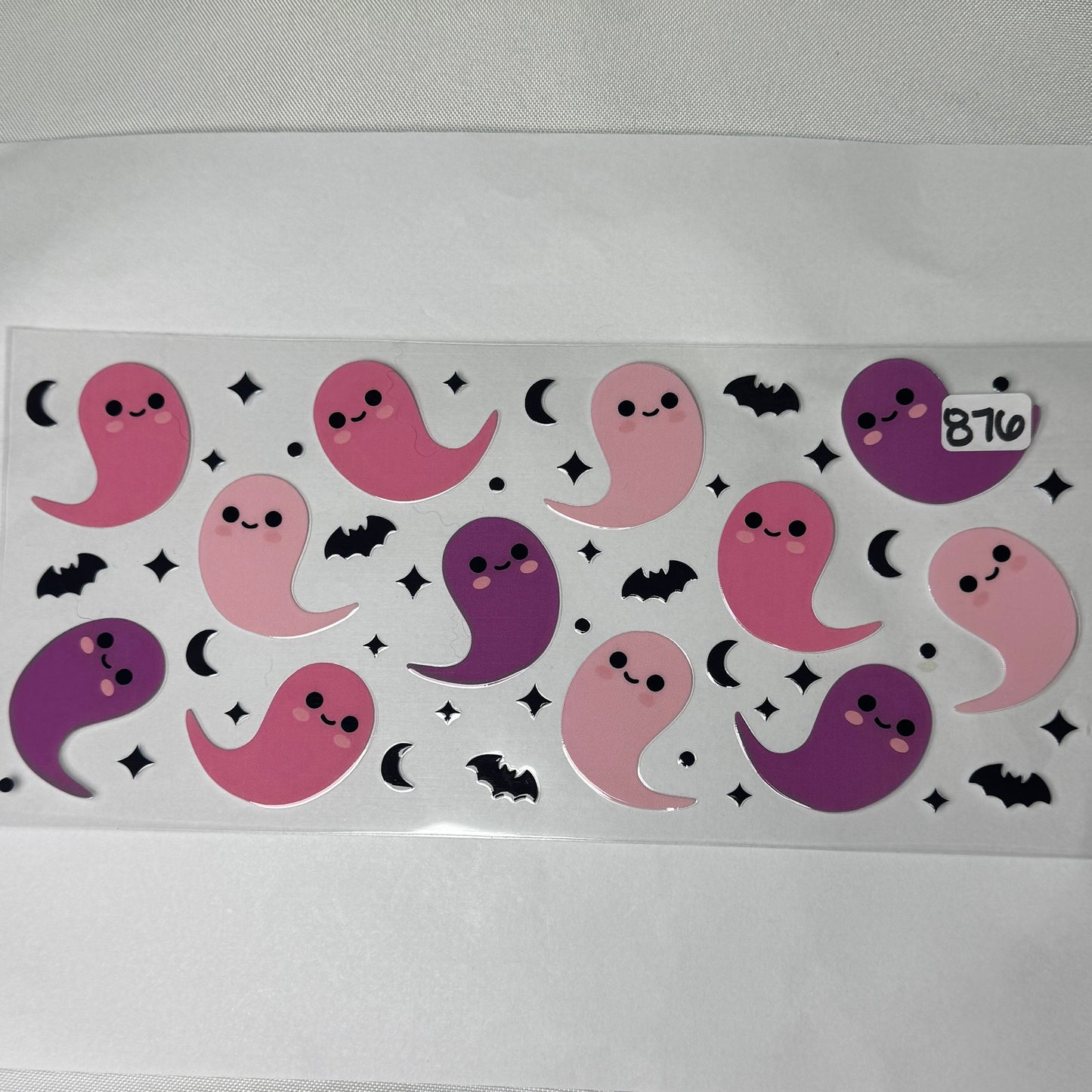 Ghosts UVDTF Cup Wraps