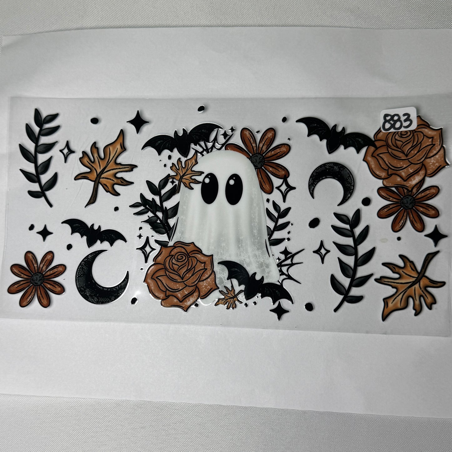 Ghosts UVDTF Cup Wraps