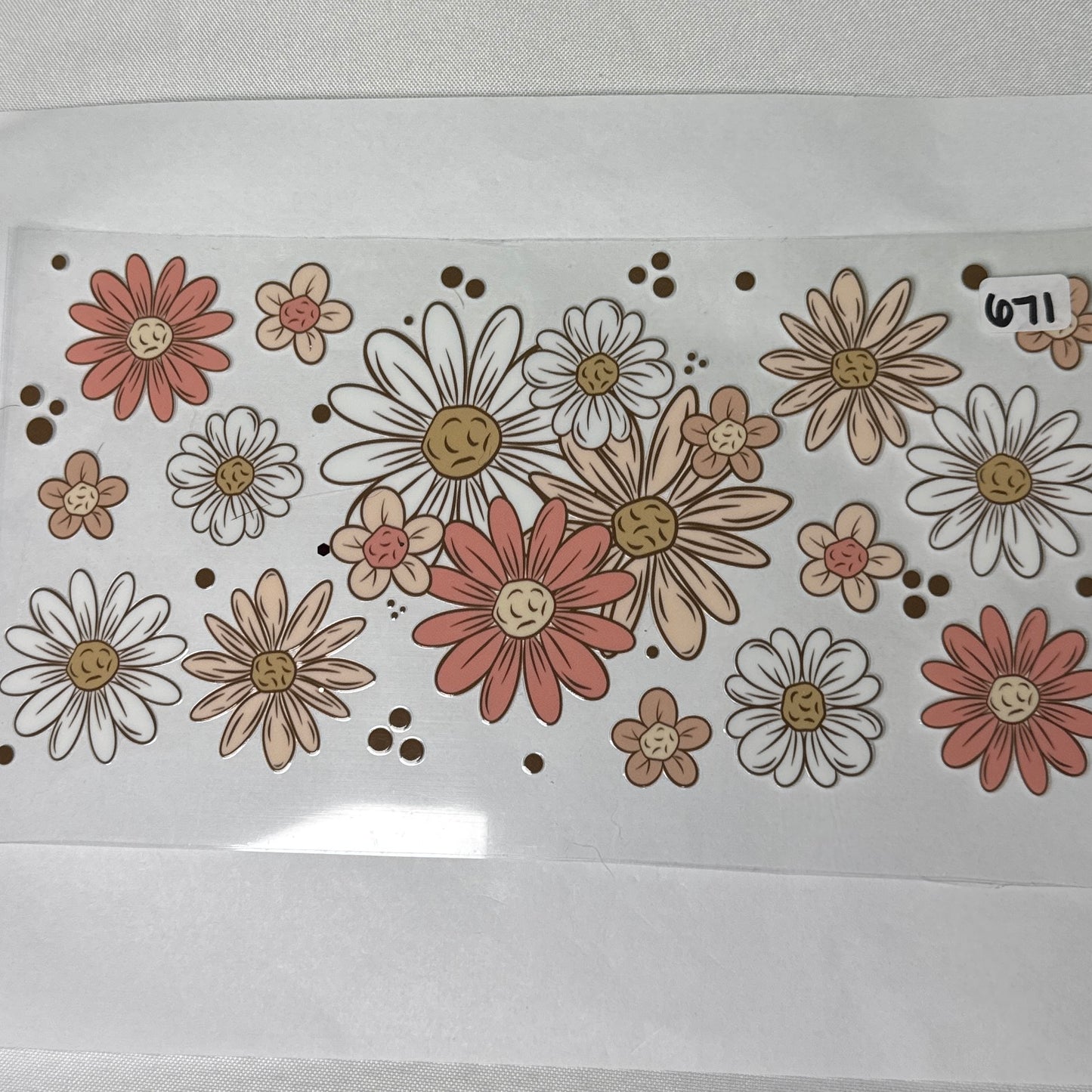 Flower UVDTF Cup Wraps