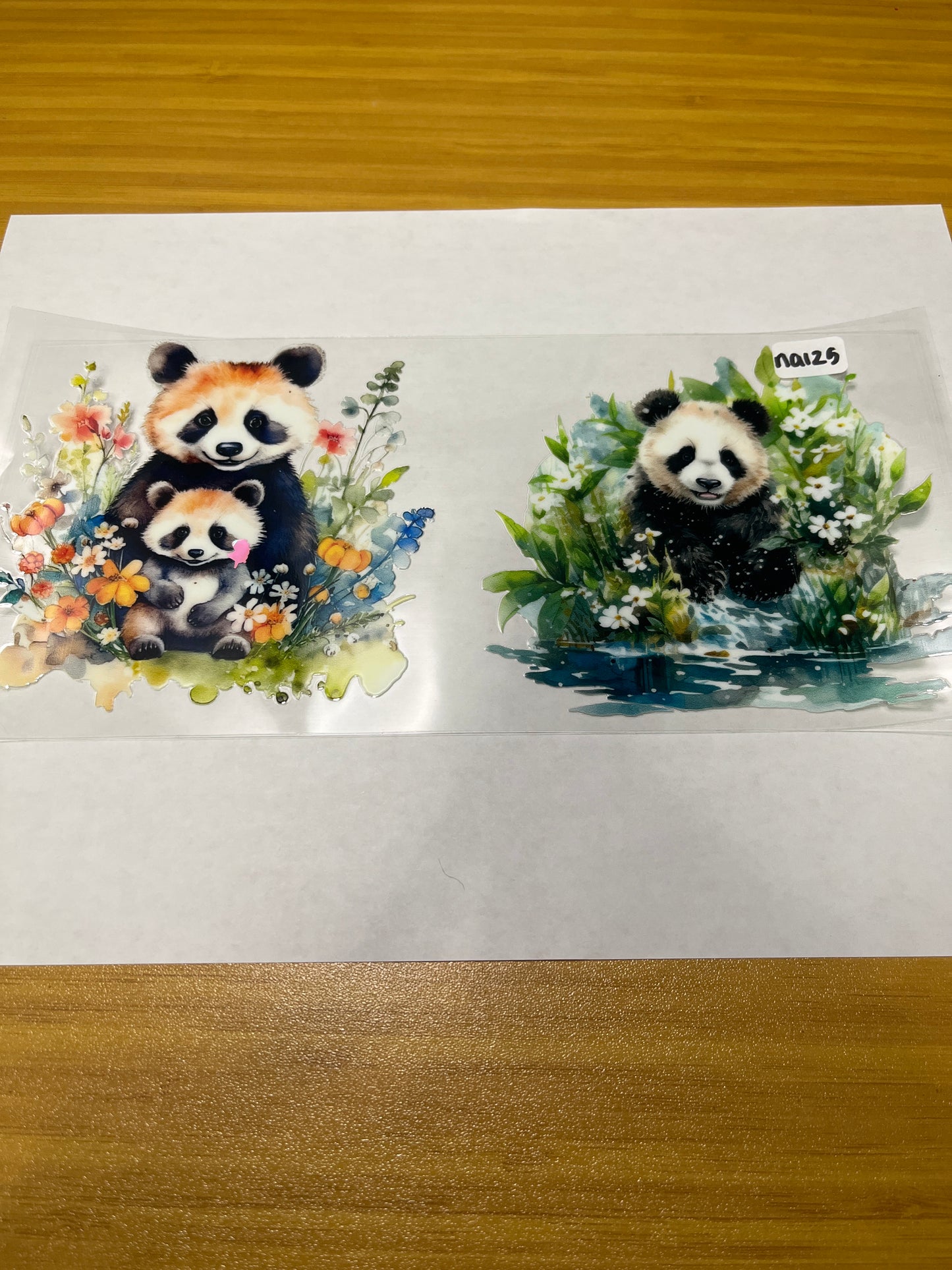 NA125 Animal Plants UVDTF Wrap