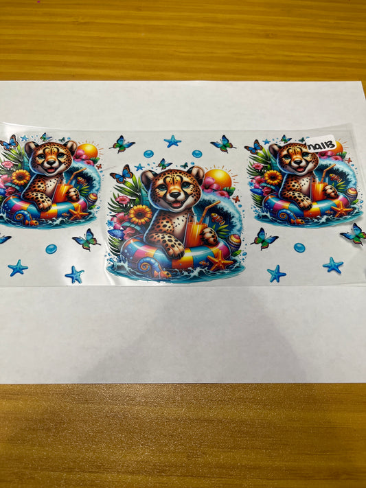 NA113 Animal Plants UVDTF Wrap