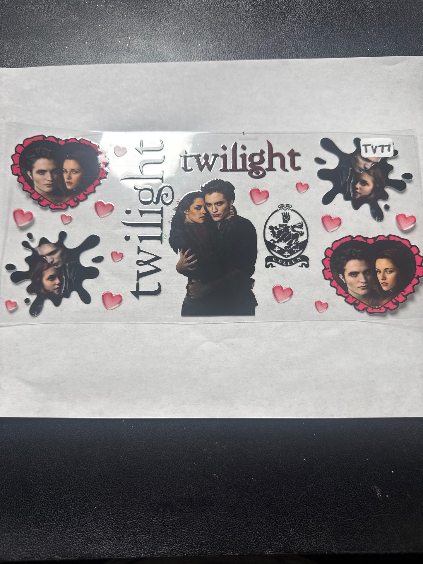 TV 77 vampire movie uvdtf wrap