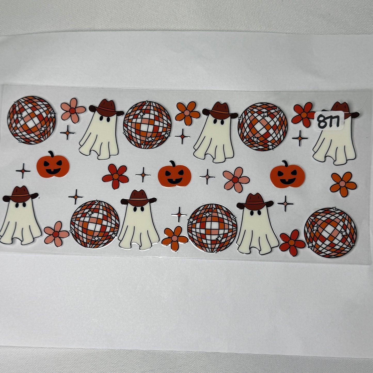 Ghosts UVDTF Cup Wraps