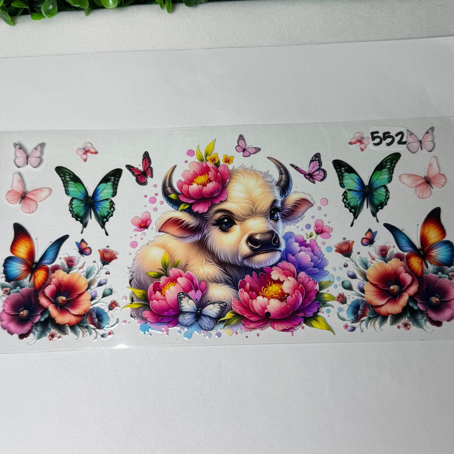 Highland Cow UVDTF Cup Wraps