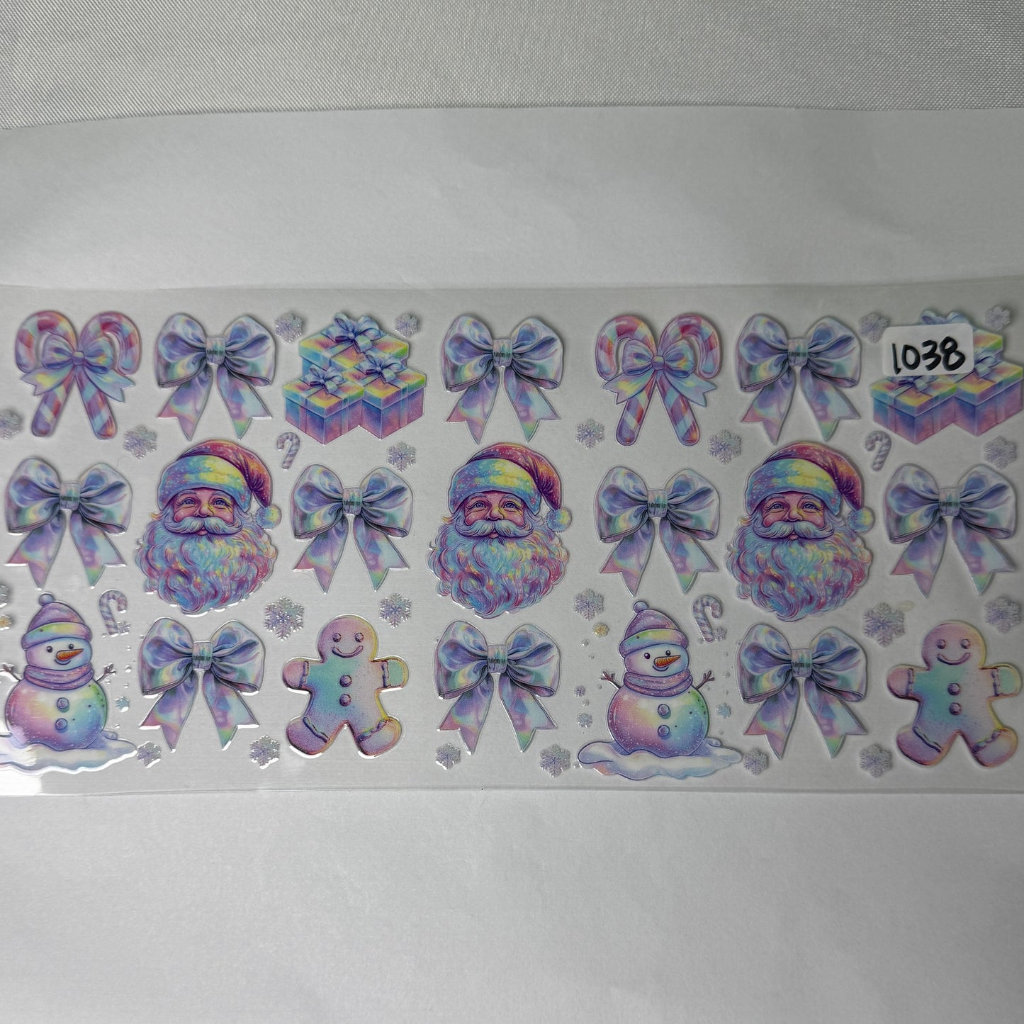 Christmas UVDTF Cup Wraps