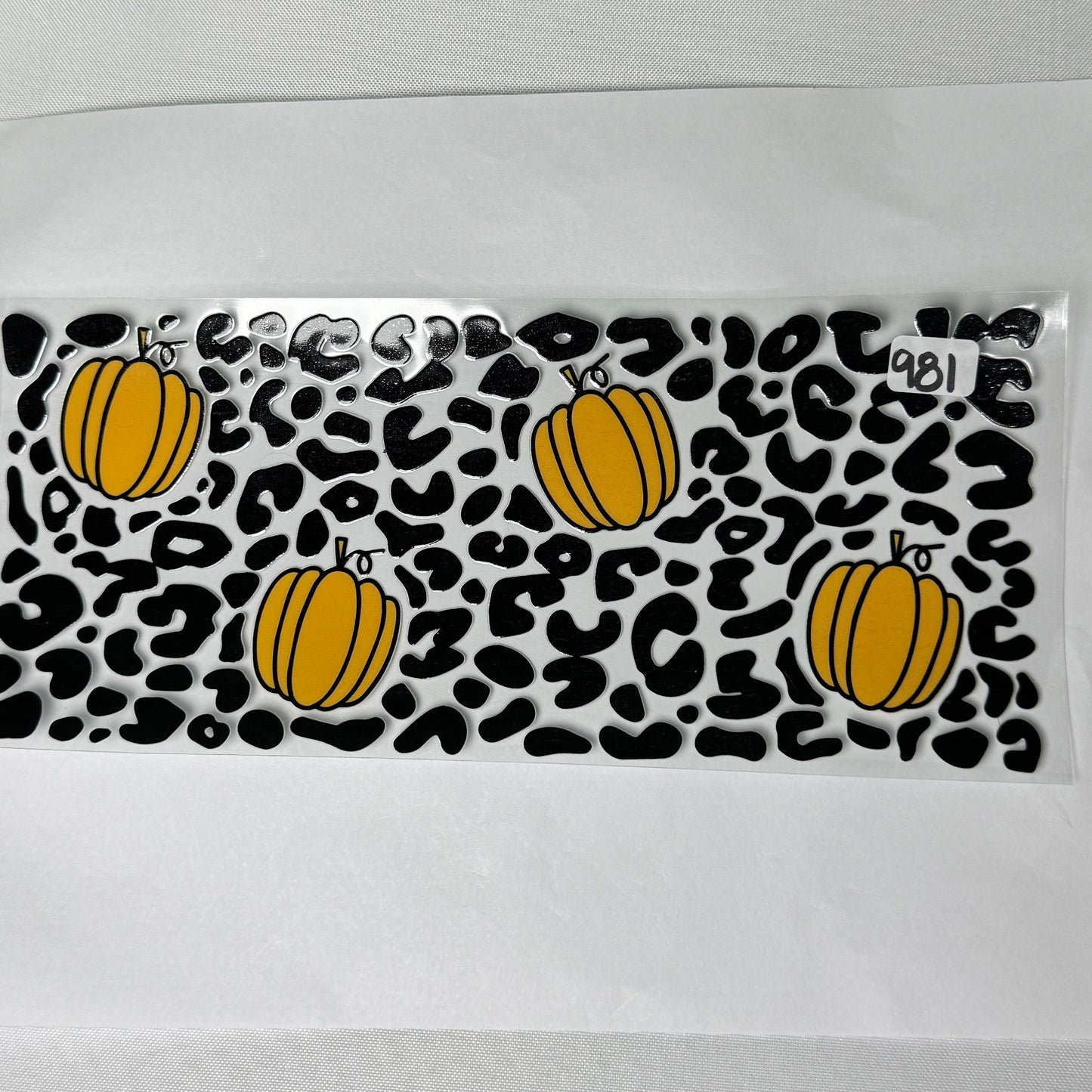 Skulls and Pumpkins UVDTF Cup Wraps