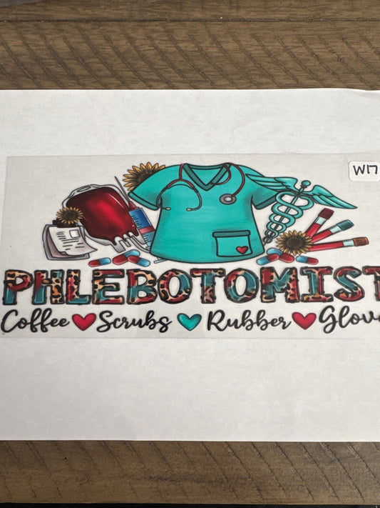 W17 phlebotomist uvdtf wrap