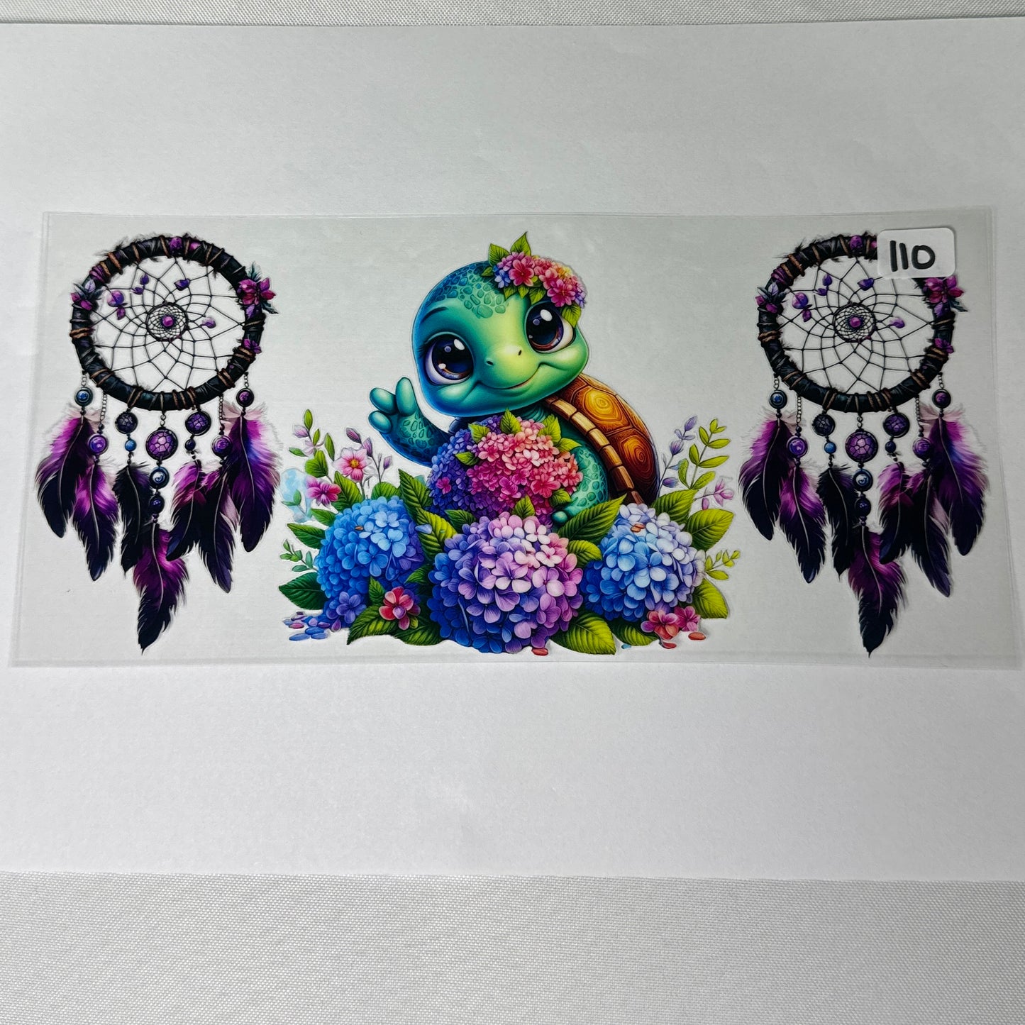 Ocean/Turtle UVDTF Cup Wraps